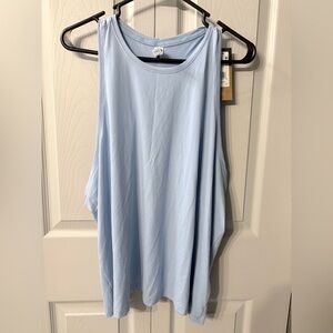 NWT The North Face Steel Blue Women's Tank Top Scoop Neck Sleeveless size XXL